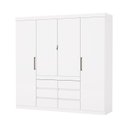 Ver imagem 2 de Guarda Roupa 4 Portas 6 Gavetas Xline -grand Line