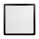 Ver imagem 2 de Kit 2 Painel Led 27,7x27,7 Quadrado Preto Sobrepor 24w 6500k Foxlux