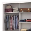 Ver imagem 6 de Guarda-Roupa Solteiro 4 Espelhos 2 Portas de Correr Roma New Espresso Móveis