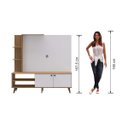 Ver imagem 5 de Estante Home para TV até 50 Polegadas 2 Portas Retro ES530