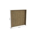 Ver imagem 2 de Painel Cabeceira 155cm Linha Modulado Adapt N545 Kappesberg - Nogueira