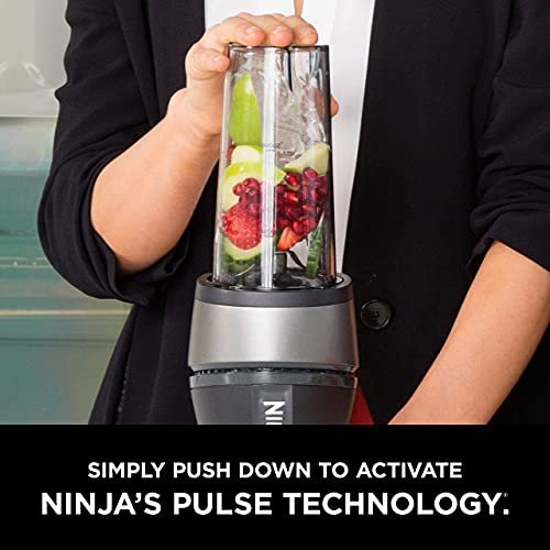 Ninja Fit Blender Compacto, 700w, 2 Copos de 473 Ml, Preto - 4