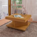 Ver imagem 6 de Sala de Estar Completa com Rack, Painel e Mesa de Centro Requinte Espresso Móveis