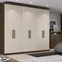 Ver imagem 1 de Guarda-Roupa Casal 6 Portas Dual Herval Móveis