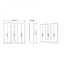 Ver imagem 4 de Guarda-Roupa Casal 6 Portas Dual Herval Móveis