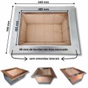 Ver imagem 3 de Kit Churrasqueira Completa Coifa 80x60 Braseiro 50x40 3 Tubos
