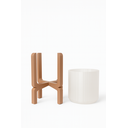 Ver mais imagens de Trio de Vasos Pé Alto Miira Studio