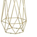 Ver imagem 2 de Banqueta Rubi Dourado Veludo Bege - Fdecor