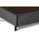 Ver imagem 2 de Cama Box Base Casal Bipartido Universal Suede Gray (138 (2 Vol 69x188x20)) - Costa Rica