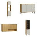Ver imagem 2 de Cozinha Modulada Compacta 4 Peças Copenhague