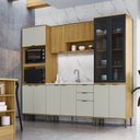Ver imagem 1 de Cozinha Modulada Compacta 4 Peças Copenhague