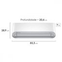 Ver imagem 4 de Ar-condicionado Electrolux Inverter 9.000 Btus Color Adapt Branco 220v