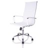 Kit Com 4 Cadeira Presidente Charles Eames Esteirinha Couro PU 11P - 2