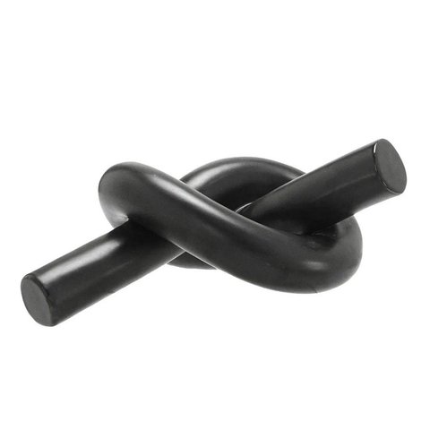 Escultura Nó Decorativo preto 23 cm - Espressione Espressione - Mabruk 668-025