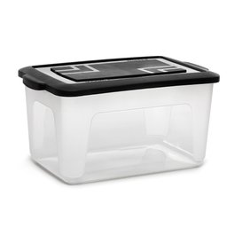 CAIXA ORGANIZADORA 20 LITROS GIOTTO - PRETO - 1