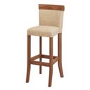 Ver imagem 2 de Conjunto Bistrô com Mesa Alta e 3 Banquetas Altas Estofadas Miller Interiores