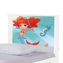 Ver imagem 5 de Bi Cama Juvenil Zap com Cabeceira Sereia Ruiva