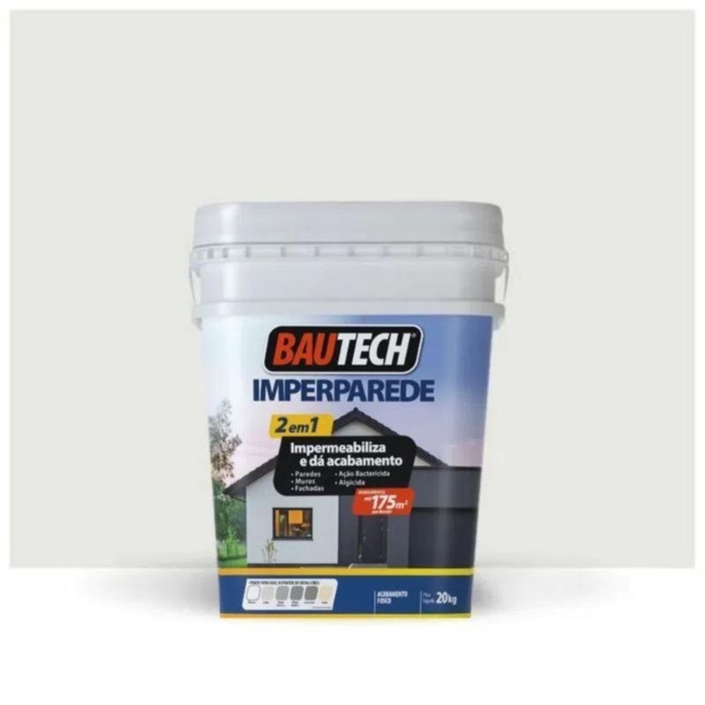 Tinta Acrílica Imperparede Branco Gelo 20kg - 21753 - BAUTECH - 4