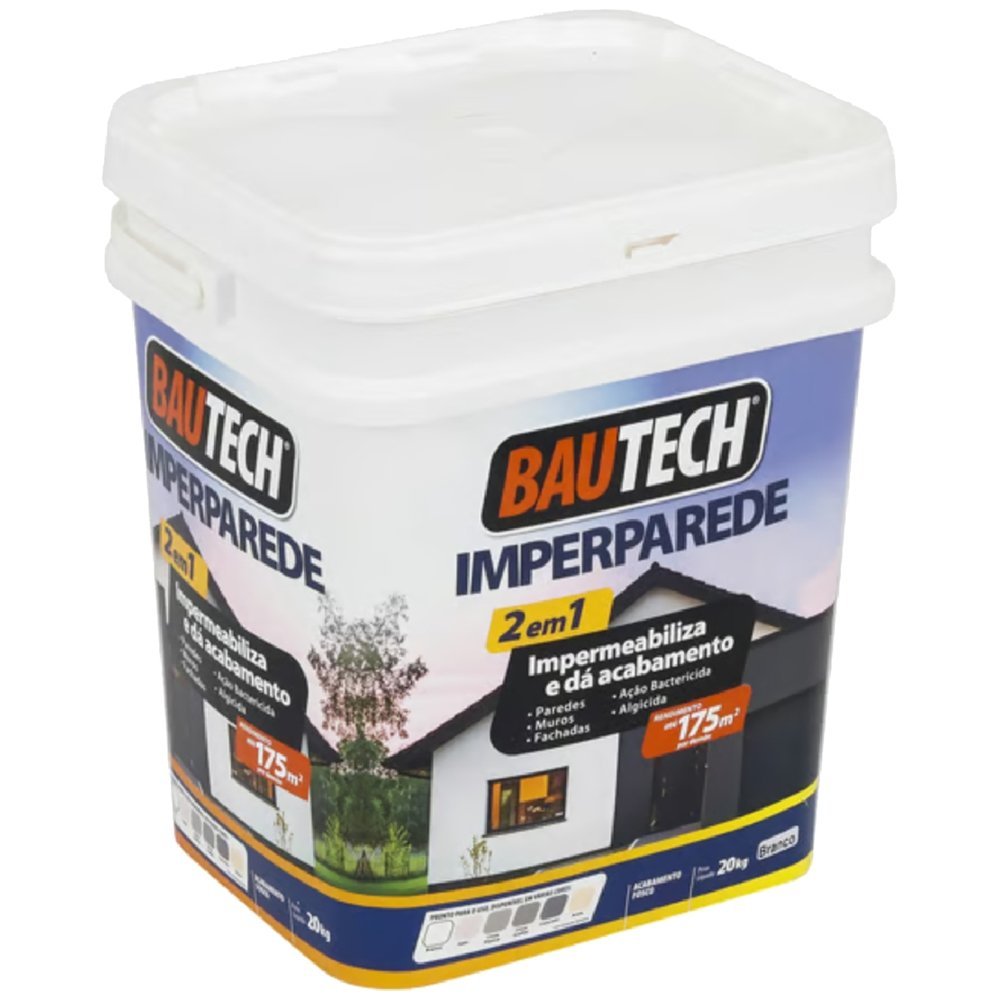 Tinta Acrílica Imperparede Branco Gelo 20kg - 21753 - BAUTECH - 3