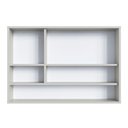 Ver imagem 6 de Espelheira Banheiro com 3 Portas e Nichos 88,4cm Multimóveis Crart-EPL001 Arenas