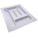 Ver imagem 6 de Porta Talheres de Gaveta Organizador para Cozinha Branco 5 Divisórias Acabamento Moveis