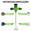 Ver imagem 2 de Misturador de Argamassa Tmist1200-127v