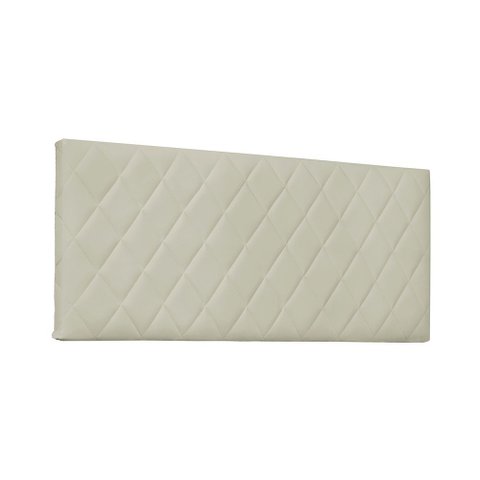 Painel de Cama 160cm Diamante Corano Marfim - Lucadi Home