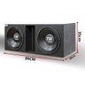 Caixa Trio 12'' 2 Altos Falantes Triton TR620 - 3
