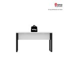 Ver imagem 4 de Mesa Escritório 1500x600x750mm M150-60pe40tub Branco-preto