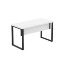 Ver imagem 1 de Mesa Escritório 1500x600x750mm M150-60pe40tub Branco-preto