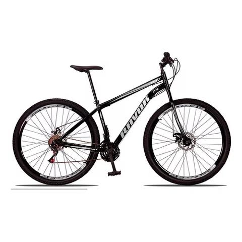 Bicicleta Aro 29 Shimano Traseiro Aço 21 Velocidades Marchas:cinza