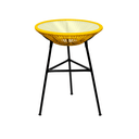 Ver imagem 1 de Mesinha de Canto Acapulco para Todos Os Ambientes Amarela (acompanha Vidro)