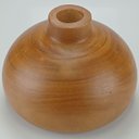 Ver imagem 5 de Vaso Decorativo de Madeira Natural 17x18x18cm Enfeite Sala Mesa Estante Aparador