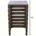 Ver imagem 5 de Capa Protetora Botijão de Gás de Cozinha em Madeira Maciça Cru com Suporte