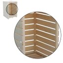 Ver imagem 7 de Capa Protetora Botijão de Gás de Cozinha em Madeira Maciça Cru com Suporte