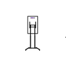 Suporte Tv Pedestal Rotativo 14 a 75 - Ped-11 Suportaço Paisagem/retrato - 2