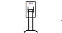 Ver imagem 2 de Suporte Tv Pedestal Rotativo 14 a 75 - Ped-11 Suportaço Paisagem/retrato