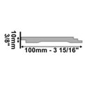 Ver imagem 2 de Lambri Poliestireno 10cm Branco 656 Santa Luzia - 1,20 Metros