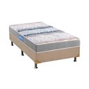 Ver imagem 1 de Cama Box Solteiro: Colchão Espuma D45 Probel Guarda Costas + Base CRC Suede Clean(88x188)