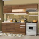 Ver imagem 1 de Armário de Cozinha Completa 280cm Rustic Marcela Madesa 03