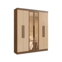 Ver imagem 2 de Guarda-Roupas Casal 6 Portas 180cm Multimóveis CR35262