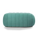 Ver imagem 2 de Sofá 2 Lugares com Poltrona Orgânica Fixa Cloud Bouclê E03 - D'Rossi Cor Azul Turquesa