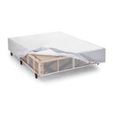 Ver imagem 4 de Base Box Desmontável Casal 138x188x39cm Yescasa Cinza
