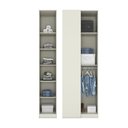 Ver imagem 5 de Guarda-roupa Modulado 94 X 93cm Canto Reto 2 Portas Seletto Henn - Areia/jequitibá