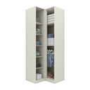 Ver imagem 2 de Guarda-roupa Modulado 94 X 93cm Canto Reto 2 Portas Seletto Henn - Areia/jequitibá