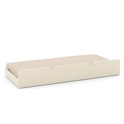 Cama Babá Tutto New com Auxiliar e Capitonê Freijó/off White - Matic Móveis - 4