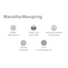 Colchão King Molas Maxspring Marselha Euro Pillow (193x203x25) - Herval - 3