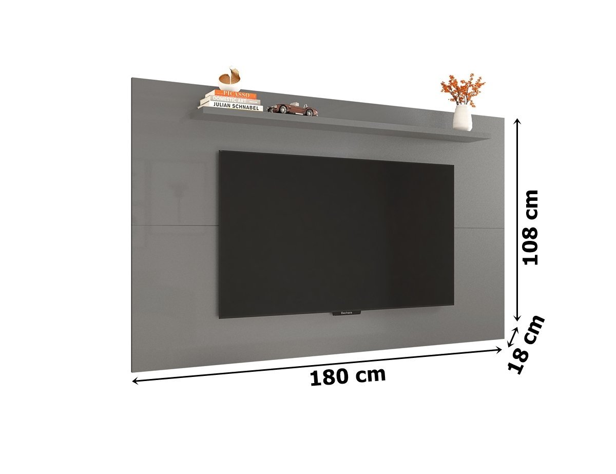 Painel Elegant Titanium – Bechara Móveis - 3