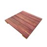 Jogo 9 Placas Deck 30X30 Modular Madeira Nobre Roxinho - Cor: Roxo - 4