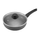 Ver imagem 2 de Frigideira Funda Alum 22cm Tampa Vidro Grafite